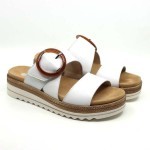 Remonte witte slipper D0Q51